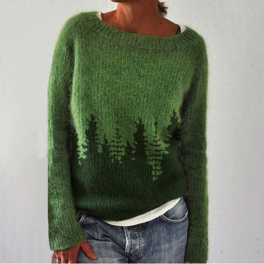Paisley | Vintage Islandzki Sweter Wełniany