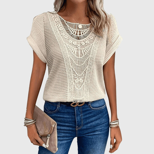 Pearl™ | Elegancka Bluzka w Stylu Ibiza