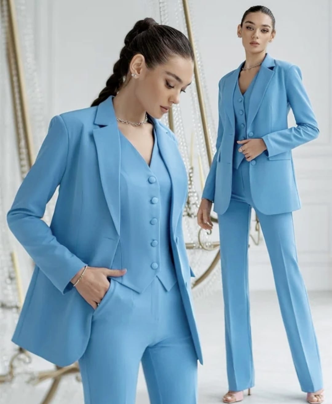 Zynalira | Elegancki Zestaw Garniturowy