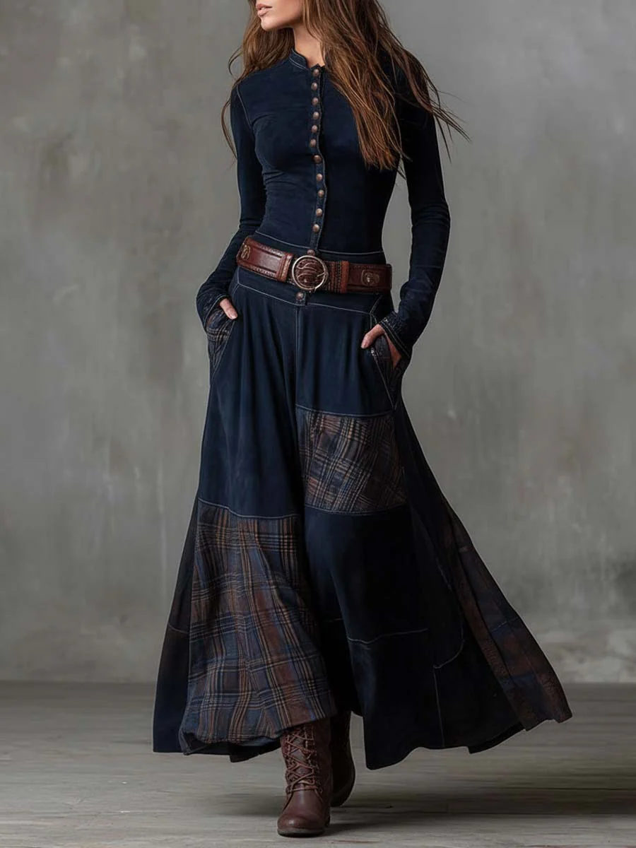 Orlix | Wyrafinowana Sukienka Maxi