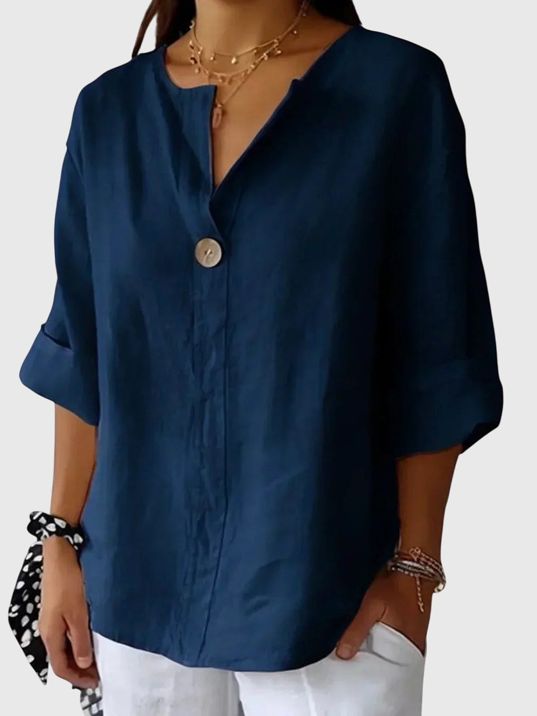 Gemma™ | Elegancka Bluzka Komfortowa