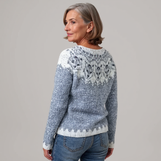 Athena | Vintage Islandzki Sweter Wełniany