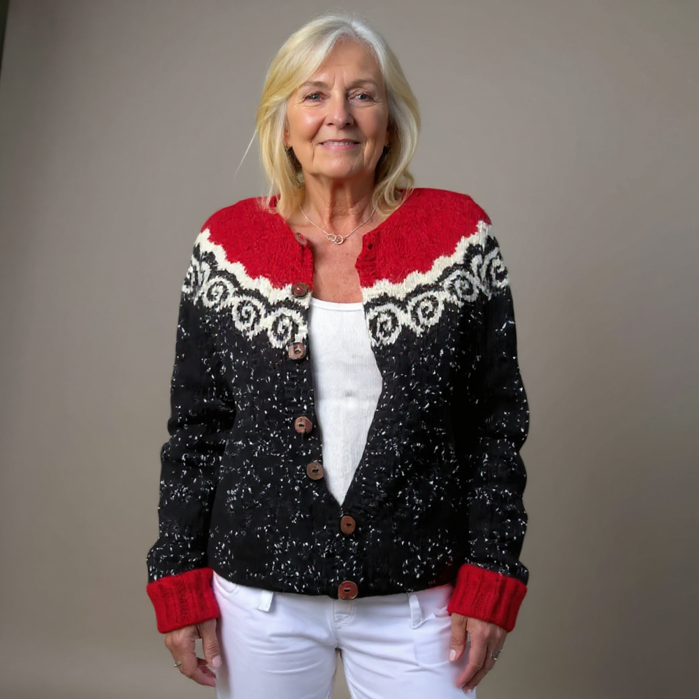 Taylor | Vintage Islandzki Sweter Wełniany