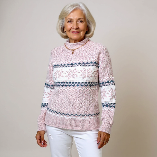 Melanie | Vintage Islandzki Sweter Wełniany