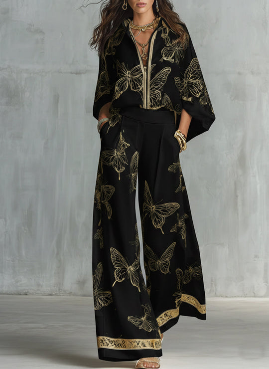 Nyxorynne | Elegancki Dwuczęściowy Zestaw