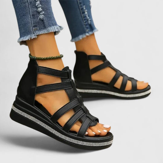 Kendall | Sandały ortopedyczne Strass